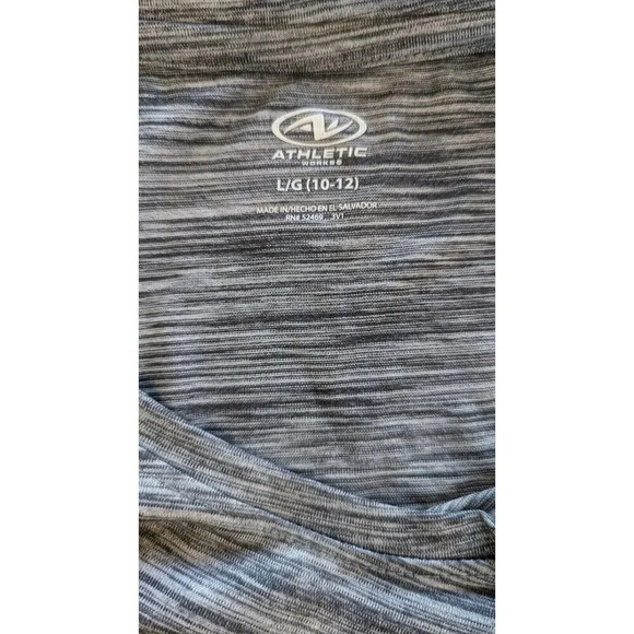 Athletic Works Women's Heather Gray Core Active Long Sleeve Quick Dry Size Large - Picture 5 of 8